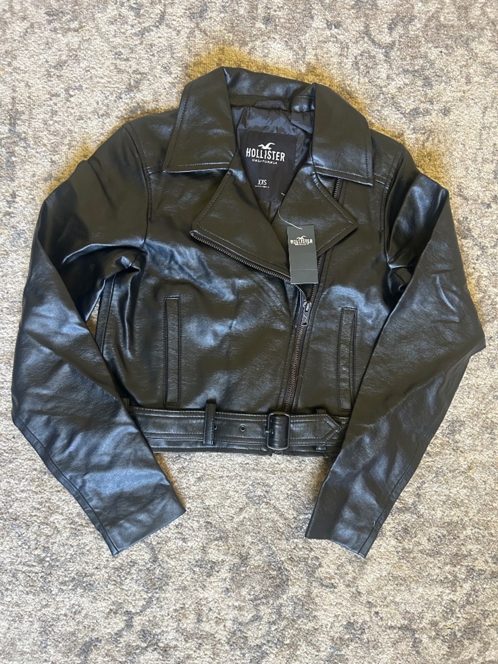 Hollister Faux Leather Jacket